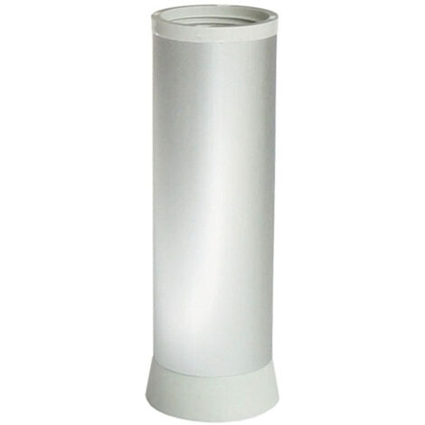 Pied aluminium ø40 - Base : Ø 45 mm - Décor : Gris argent - Diamètre : 40 mm - Hauteur : 233 mm - VOLPATO (1/3)