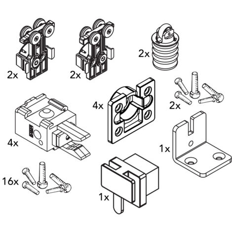 Garniture clipo 26 / 36 h is - HAWA (1/5)