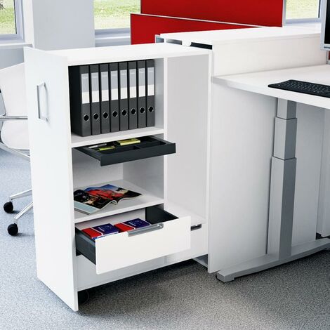 Kit big org@tower - Roulettes : 2 - Profondeur : 560 mm - Charge : 130 kg - HETTICH