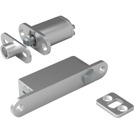 Pivot haut-bas invisible pivotica pour porte bois - Charge maxi : 45 kg - Décor : Inox / Brossé - Matériau : Inox / Aluminium - Pour porte de hauteur maxi : 3000 mm  - ARLU