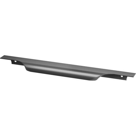 Poignée aluminium - Décor : Graphite - Fixation : Vissage arrière - Longueur : 900 mm - ITAR