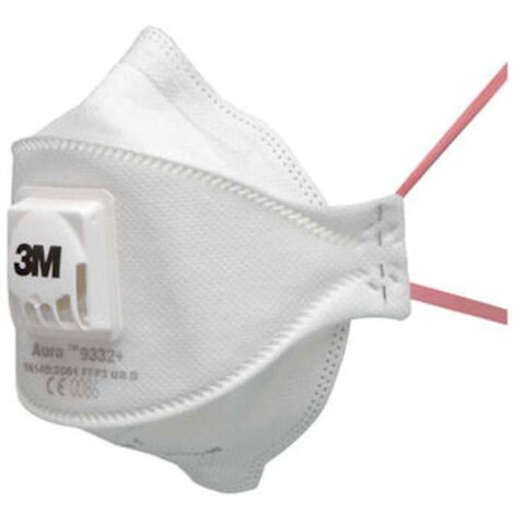 10 masques anti-poussières k9332 ffp3 - Boite de : 10 - 3M