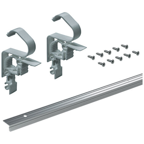 Kit de profilés de guidage pour wingline s - Décor : Epoxy blanc - Longueur : 1200 mm - HETTICH (1/2)