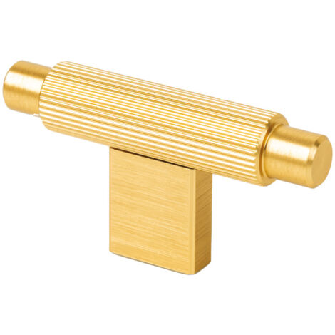 Poignée de meuble arpa - Décor : Doré foncé brossé - Longueur : 70 mm - VOKIL