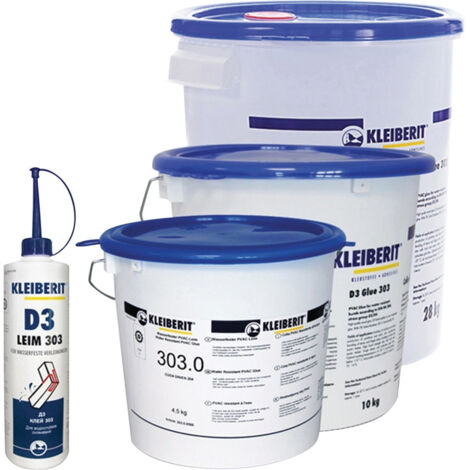 Colle vinylique D3 500g – Résistante à l'eau – Collage bois dur et stratifié – Application pinceau et spatule – Om Klebetechnik