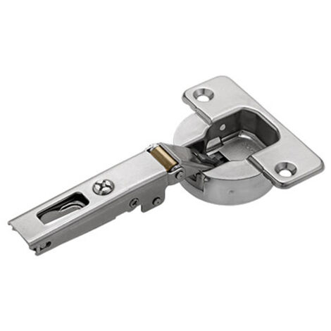 Charnière invisible clipsable pour porte épaisse – Amortisseur silencieux – Montage en applique – Profondeur boîtier 15,5 mm – Épaisseur jusqu'à 40 mm – Salice