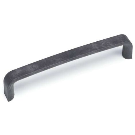Poignée de meuble ea 160 mm noire evergreen - Décor : Noir - Entraxe : 160 mm - Longueur : 170 mm - METAKOR (1/3)