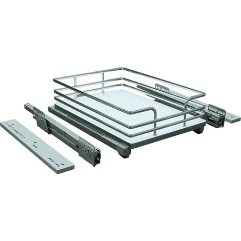 Panier coulissant fond mélaminé - Largeur : 414 mm - VIBO