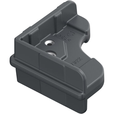 Gabarit de perçage paroi arrière practica 295 - Pour tiroir de hauteur : 77 mm - HETTICH