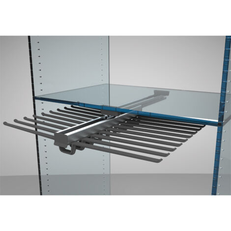 Porte-pantalon Coulissant 22 Bras, Barre De Suspension Pour Pantalon De