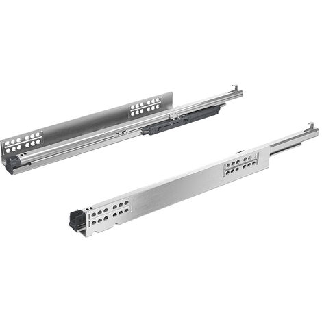 Coulisse quadro you v6 silent system - Charge : 30 kg - Longueur : 600 mm - HETTICH