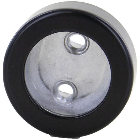 Naissances noires pour tube aluminium - Pour tube de diamètre : 25 mm - Pour tube de section : - - DUVAL-BILCOCQ (1/3)
