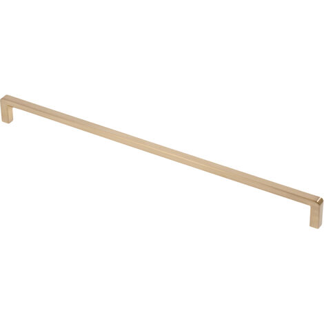 Poignée warwick - Décor : Or brossé - Entraxe : 320 mm - Longueur : 328 mm - FOSUN (1/4)