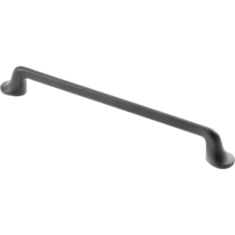 Poignée rochester - Décor : Noir mat - Entraxe : 192 mm - Longueur : 225 mm - FOSUN (1/5)