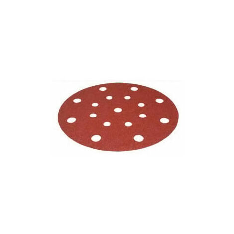 Lot de 50 disques abrasifs multi-jetstream grain 120 – Pour ponçage fin sur bois dur – Compatible avec ponceuses Festool