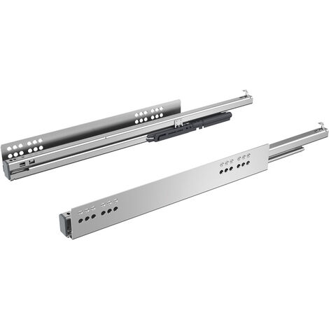 Coulisse quadro v6+ silent system - Longueur : 520 mm - HETTICH