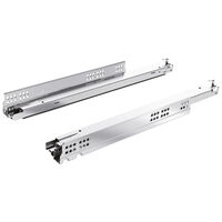 Coulisses actro you silent system - Charge : 10 kg - Longueur : 350 mm - HETTICH