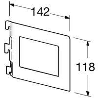 1.0 L x l x h Cr/émaill/ère en polyac/étal Reely Type de Module 250 x 9 x 9 mm