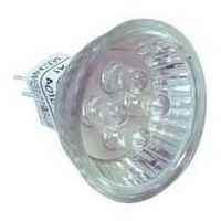 Ampoules leds 12v - : - Puissance : 0,4 W - Couleur de la lumière : Froide - Alimentation : 12 V DC - Diamètre : 35 mm - Culot : GU 4,0 - Nombre de LED : 4 - VOKIL - Diamètre : 35 mm