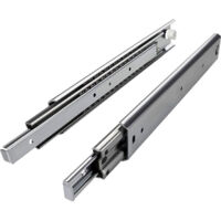 Itar – Coulisse pour tiroir 100 kg – Longueur 500 mm – Système à billes pour glissement fluide – Pour bois dur et teck
