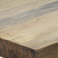 Consola Recibidor iCub Big Wood 100x30x80cm Blanco en madera maciza de pino acabado vintage estilo industrial Box Furniture - Blanco