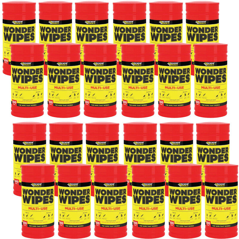 UltraGrime Power Scrub, Everbuild Wonder Wipes and Big Wipes