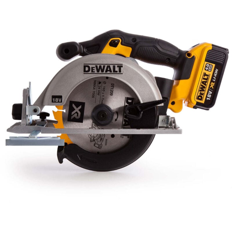 DeWalt DCS391M1 XR 165mm 18V Cordless Circular Saw with 1x 4.0Ah