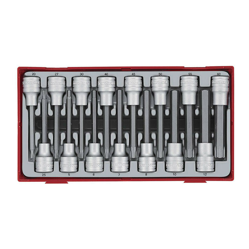 3/8 & 1/2 Hex Impact Socket Set DIN TT1 15 Pieces