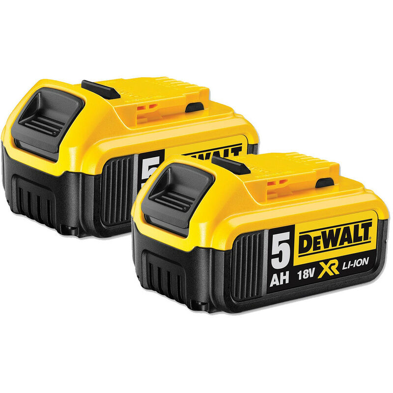 Kit Multi-cutters 18V 5Ah batteries Dewalt DCS356P2 