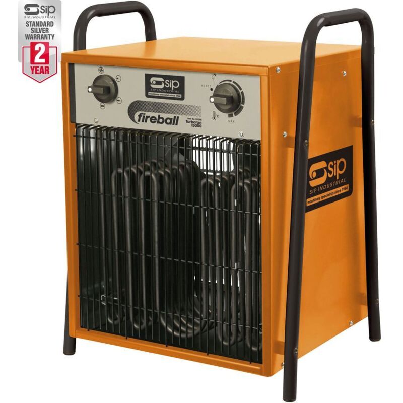 SIP SIP09298 Fireball Turbofan 15000 Electric Fan Heater