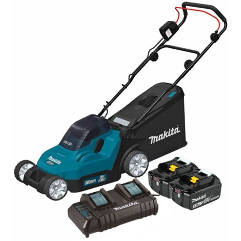 18V 4.0Ah 33cm Cordless Compact Mower With 2 Batteries