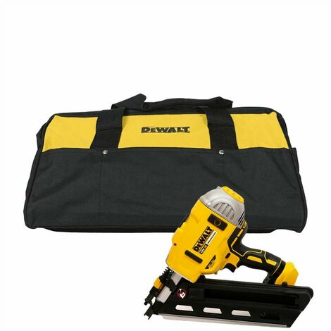 DeWalt DCN692N XR 18V BL First Fix Angled Nail Gun with Large Tool Bag (Body Only)