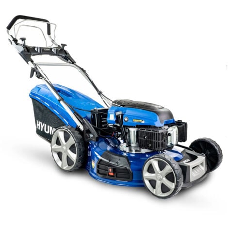 Push button petrol online mower