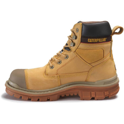 Mens Caterpillar Gravel 6 Steel Toe Cap Work Safety Lace Up Boots