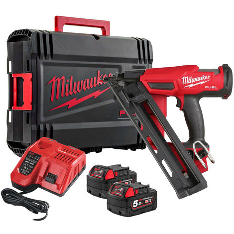 Milwaukee M18 FN15GA 502X 18V Fuel 15 Ga Angled Second Fix