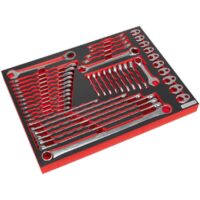 Sealey TBTP11 Tool Tray with Specialised Spanner Set 44pc