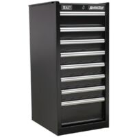 Sealey AP33589B Hang-On Chest 8 Drawer with Ball Bearing Slides - Black
