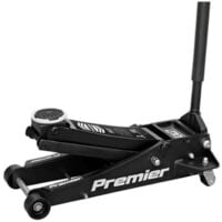 Sealey 3040AB 3T Trolley Jack with Rocket Lift - Black