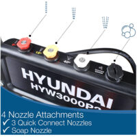 Hyundai HYW3000P2 2800psi 210cc Petrol Pressure Washer