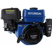 Hyundai IC210XE-19 212cc 7hp 19.05mm Horizontal Straight Shaft 4-Stroke Electric-Start Petrol Engine