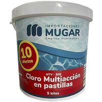 MUGAR MUGAR- Cloro 10 efectos- Envase 5kg