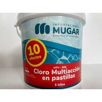 MUGAR MUGAR- Cloro 10 efectos- Envase 5kg