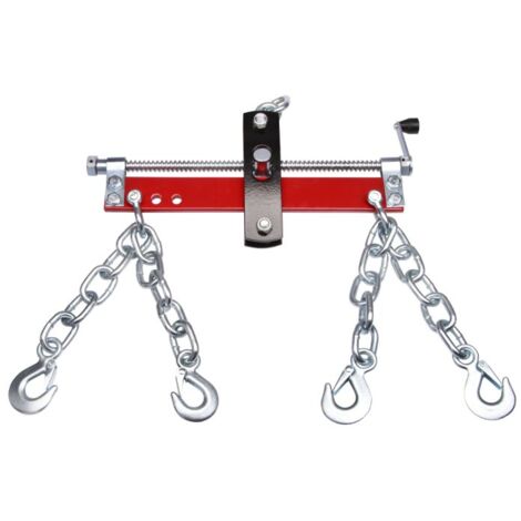 Bilanciere per gruetta idraulica da officina posizionatore sollevamento motore 680 kg