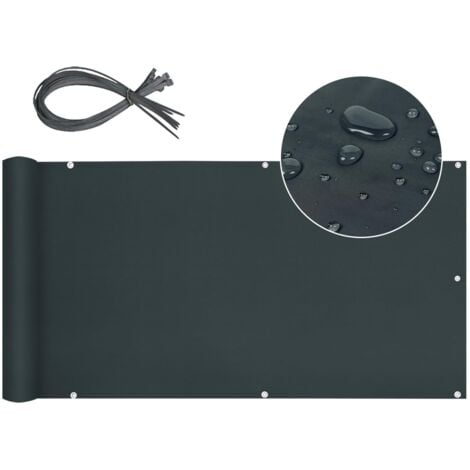 QINLIQIN Brise Vue Balcon 150 X 160 Cm Toile De Balcon Protection