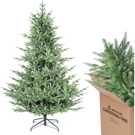 Guirlande De Sapin Artificiel 10 M – Réaliste, Vert, PVC Moulé, Pour Décoration Intérieur/Extérieur Noël