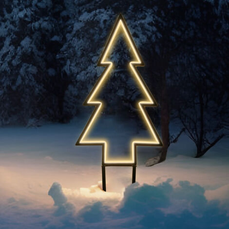 Sapin de Noël avec 150 LED Blanc 120 cm PE et Acier