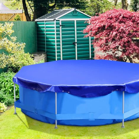 Bâche Hiver Piscine hors sol Ovale 9,14 m x 4,57 m Pas Cher de Qualité