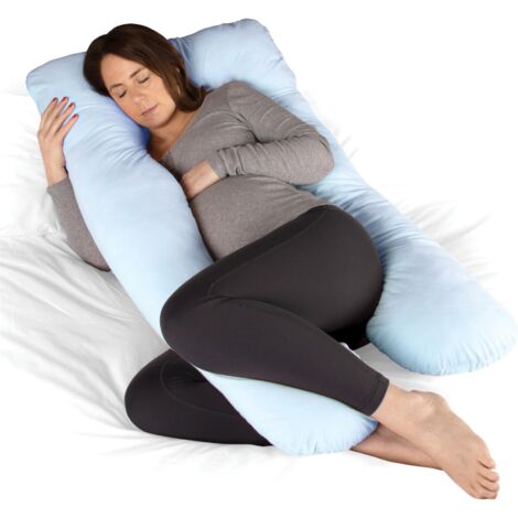 Dreamcatcher Pregnancy Pillow Micro Fleece Maternity Nursing Cushion - Blue (1/5)