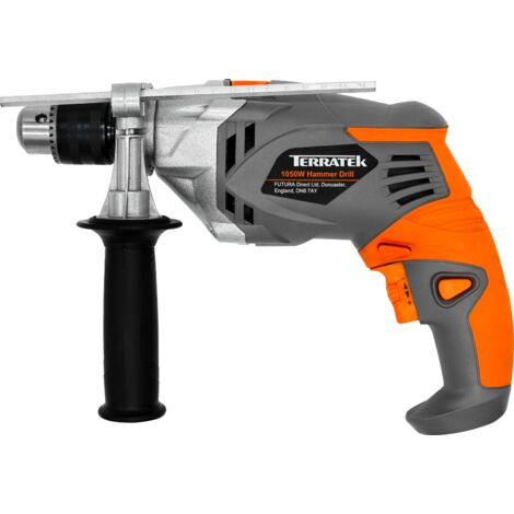 Terratek 1050W Powerful Variable Speed Electric Hammer Drill