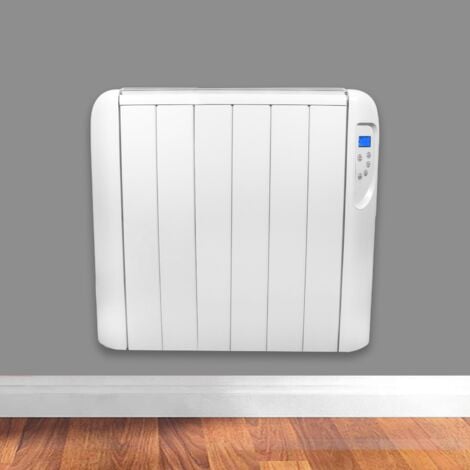 Futura 1500W Eco Panel Heater 24/7 Timer Wall Mounted Lot 20 Low Energy Electric Heater